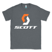 Charcoal Heather scott company bike Classic Tee - linhVisuals