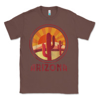 Chestnut arizona cactus sunset scene graphic t shirt Classic Tee - linhVisuals