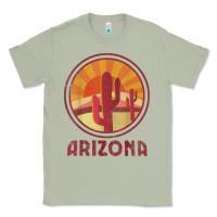 Matcha arizona cactus sunset scene graphic t shirt Classic Tee - linhVisuals