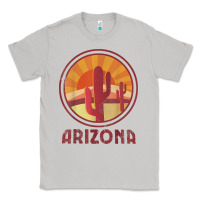 Moon Dust arizona cactus sunset scene graphic t shirt Classic Tee - linhVisuals