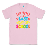Bubblegum Pink happy last day of school teacher boys girls school last day Classic Tee - linhVisuals