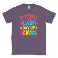 Lavender happy last day of school teacher boys girls school last day Classic Tee - linhVisuals
