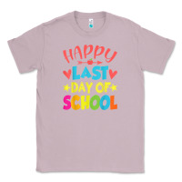 Lilac happy last day of school teacher boys girls school last day Classic Tee - linhVisuals