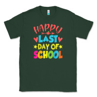 Happy Last Day Of School Teacher Boys Girls School Last Day Classic Tee | Teevron