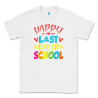 White happy last day of school teacher boys girls school last day Classic Tee - linhVisuals