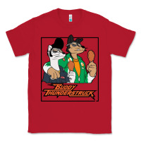 Red buddy thunderstruck friend Classic Tee - linhVisuals