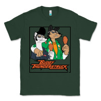 Sports Green buddy thunderstruck friend Classic Tee - linhVisuals