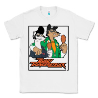 White buddy thunderstruck friend Classic Tee - linhVisuals