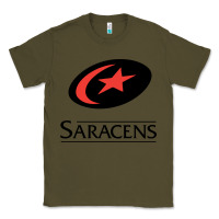 Army Green saracens Classic Tee - linhVisuals
