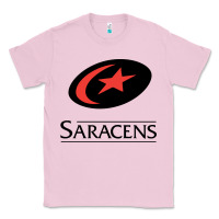Bubblegum Pink saracens Classic Tee - linhVisuals