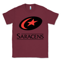 Burgundy saracens Classic Tee - linhVisuals