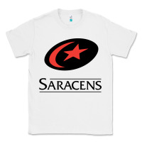 White saracens Classic Tee - linhVisuals