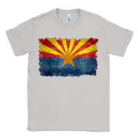Moon Dust arizona flag in grungy style raglan baseball tee Classic Tee - linhVisuals