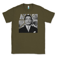 Army Green swans reflecting elephants 1937 by salvador dali 83665573 Classic Tee - linhVisuals