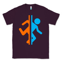 Plum portal   portal Classic Tee - linhVisuals