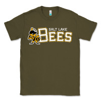 Army Green salt lake city bees Classic Tee - linhVisuals