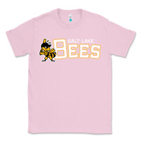 Bubblegum Pink salt lake city bees Classic Tee - linhVisuals
