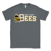 Charcoal Heather salt lake city bees Classic Tee - linhVisuals
