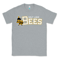 Heather Grey salt lake city bees Classic Tee - linhVisuals