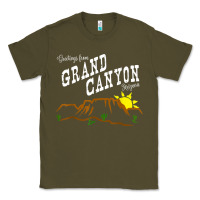 Army Green arizona grand canyon greetings souvenir tee shirt Classic Tee - linhVisuals