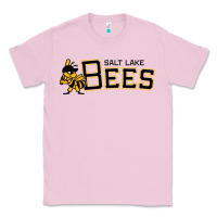 Bubblegum Pink salt lake city bees Classic Tee - linhVisuals