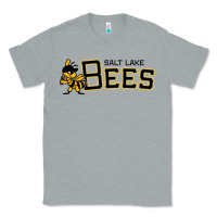 Heather Grey salt lake city bees Classic Tee - linhVisuals