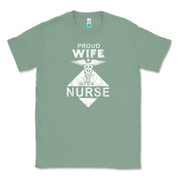 Sage my husband is a nurse im a proud wife of a nurse Classic Tee - linhVisuals