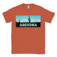 Arizona Shirt   Saguaro Cactus Desert Landscape T Shirt Classic Tee | Teevron