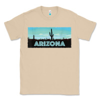 Mushroom arizona shirt   saguaro cactus desert landscape t shirt Classic Tee - linhVisuals