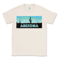 Natural arizona shirt   saguaro cactus desert landscape t shirt Classic Tee - linhVisuals