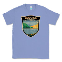 Colony Blue codorus state park pennsylvania badge vintage Classic Tee - linhVisuals