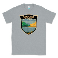 Heather Grey codorus state park pennsylvania badge vintage Classic Tee - linhVisuals