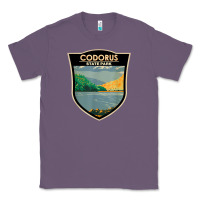 Lavender codorus state park pennsylvania badge vintage Classic Tee - linhVisuals