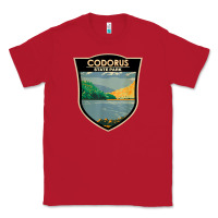 Red codorus state park pennsylvania badge vintage Classic Tee - linhVisuals