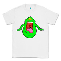 White slimer ghost anime Classic Tee - linhVisuals