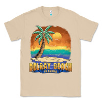 Mushroom delray beach florida  vintage distressed souvenir long sleeve t shirt Classic Tee - linhVisuals