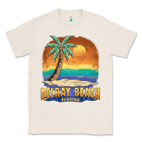 Natural delray beach florida  vintage distressed souvenir long sleeve t shirt Classic Tee - linhVisuals