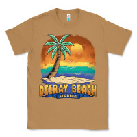 Toasted Coconut delray beach florida  vintage distressed souvenir long sleeve t shirt Classic Tee - linhVisuals