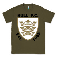 Army Green hull fc Classic Tee - linhVisuals