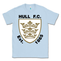 Dusty Blue hull fc Classic Tee - linhVisuals