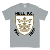 Heather Grey hull fc Classic Tee - linhVisuals