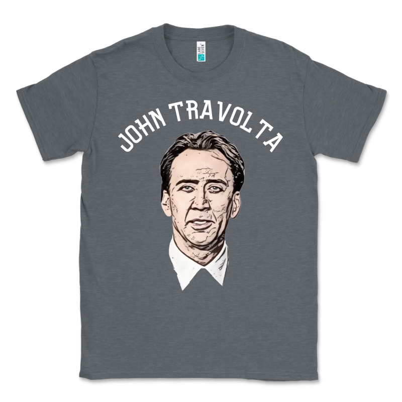 Sports Nicolas Cage As John Travolta Classic Tee by linhVisuals | Teevron