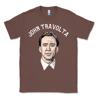 Chestnut sports nicolas cage as john travolta Classic Tee - linhVisuals