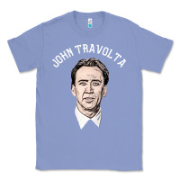 Colony Blue sports nicolas cage as john travolta Classic Tee - linhVisuals