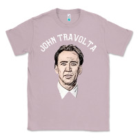 Lilac sports nicolas cage as john travolta Classic Tee - linhVisuals