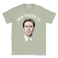 Matcha sports nicolas cage as john travolta Classic Tee - linhVisuals