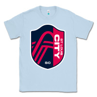 Dusty Blue st louis city Classic Tee - linhVisuals