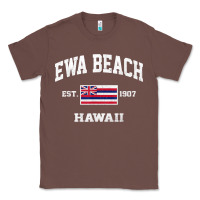 Chestnut ewa beach hawaii hi vintage state athletic style t shirt Classic Tee - linhVisuals