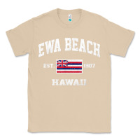 Mushroom ewa beach hawaii hi vintage state athletic style t shirt Classic Tee - linhVisuals