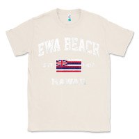 Natural ewa beach hawaii hi vintage state athletic style t shirt Classic Tee - linhVisuals